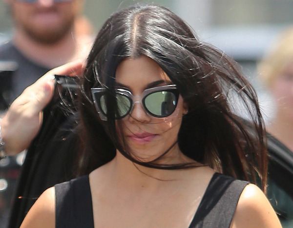 Kourtney Kardashian from Stars' Sunglasses Style | E! News